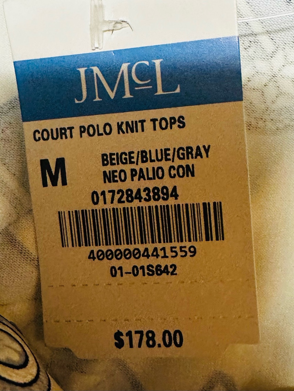 NWT JMclaughlin Polo Knit Top Tuscan Horse Race M $178 Refined Polished Classic - Picture 5 of 7